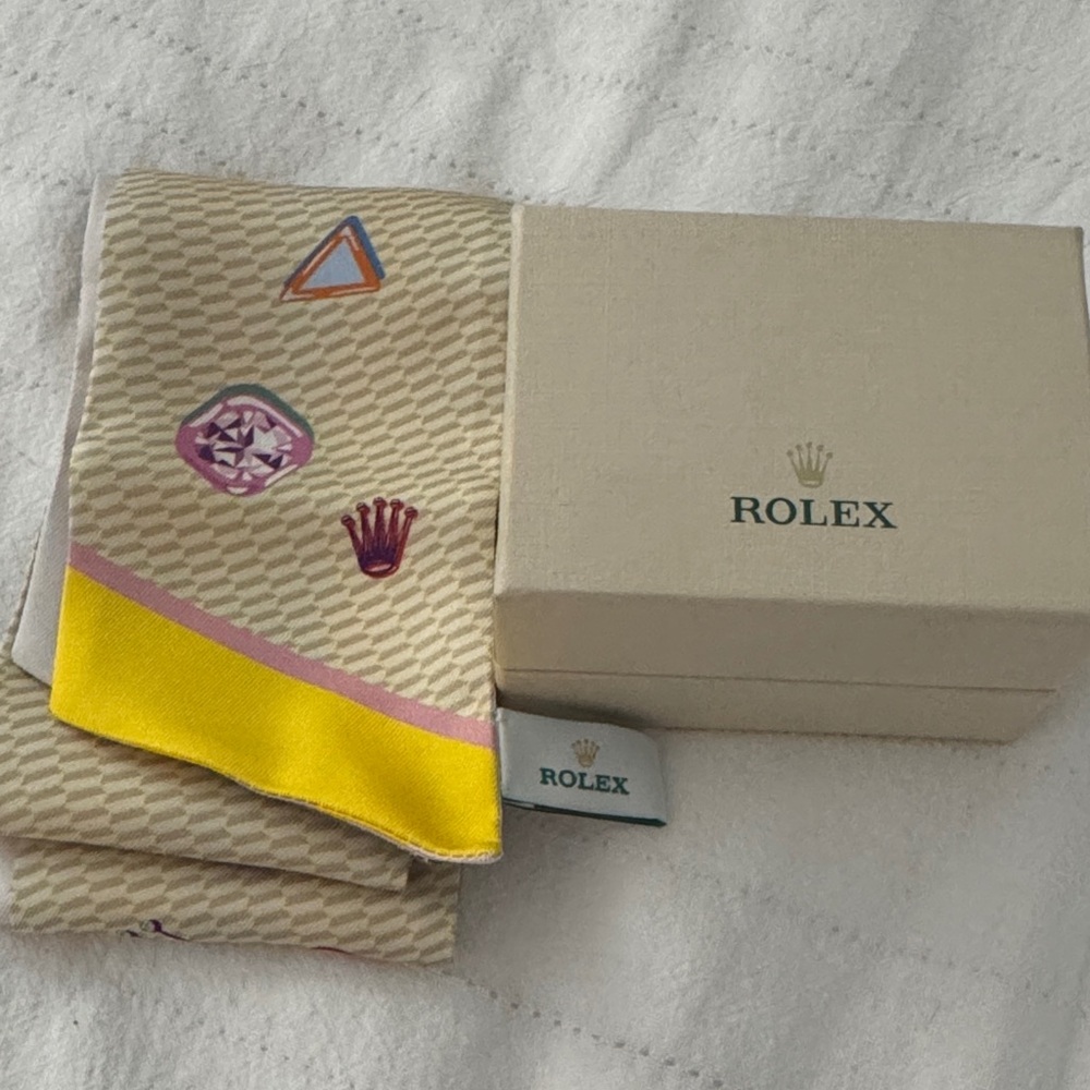 Rolex silk scarf - rare